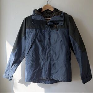 Vintage Moonstone GTX Shell Jacket Small Tactical Ski Sport Utility Rain